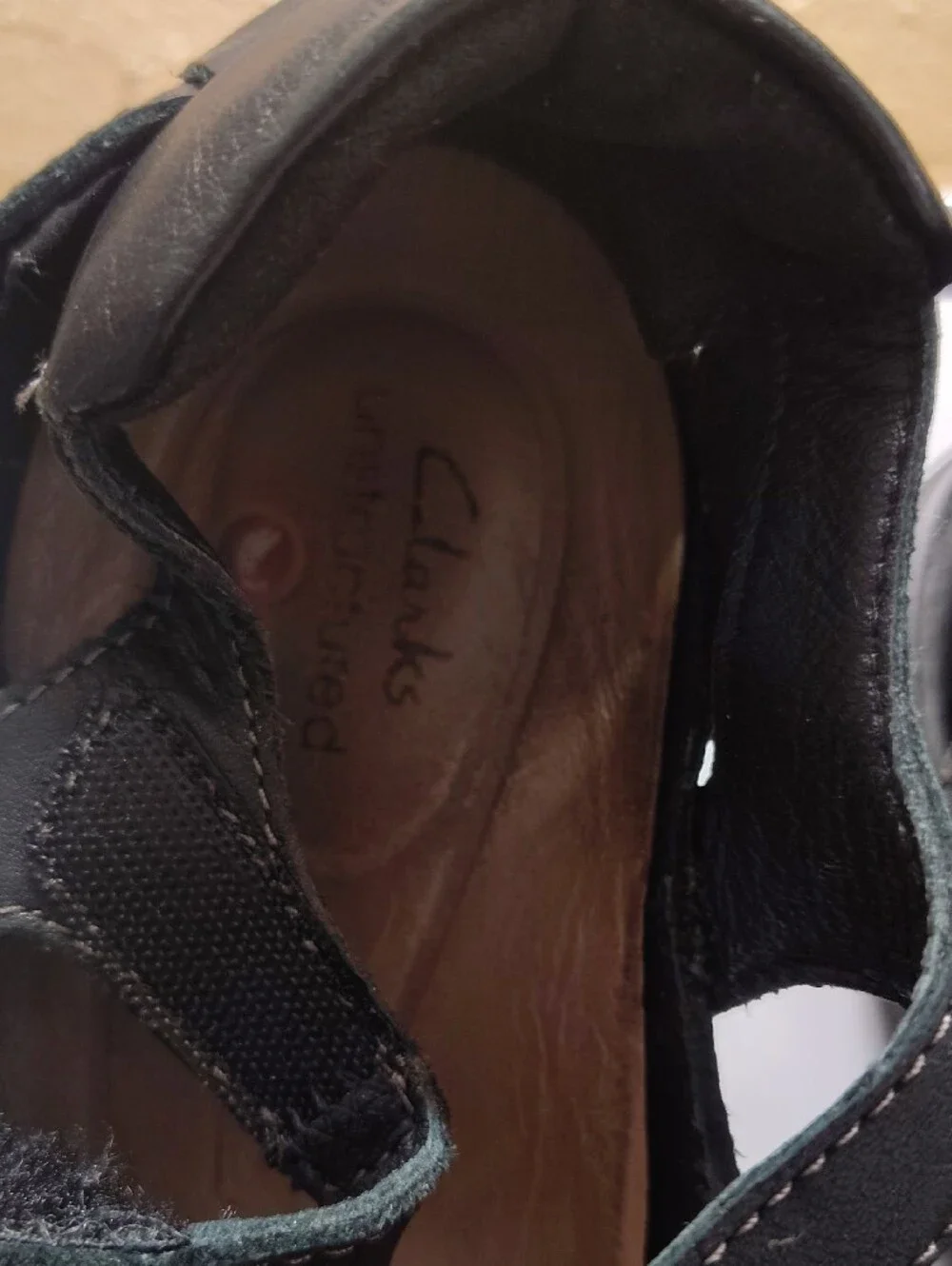 Clarks classic leather